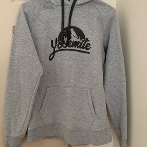 North Face National Park Yosemite Gray Sweatshirt